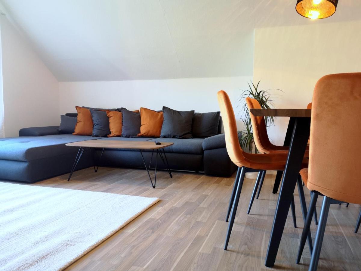 Family-Apartment Mit Balkon, Kueche, Parkplatz & Waschmaschine Офенбург Екстериор снимка