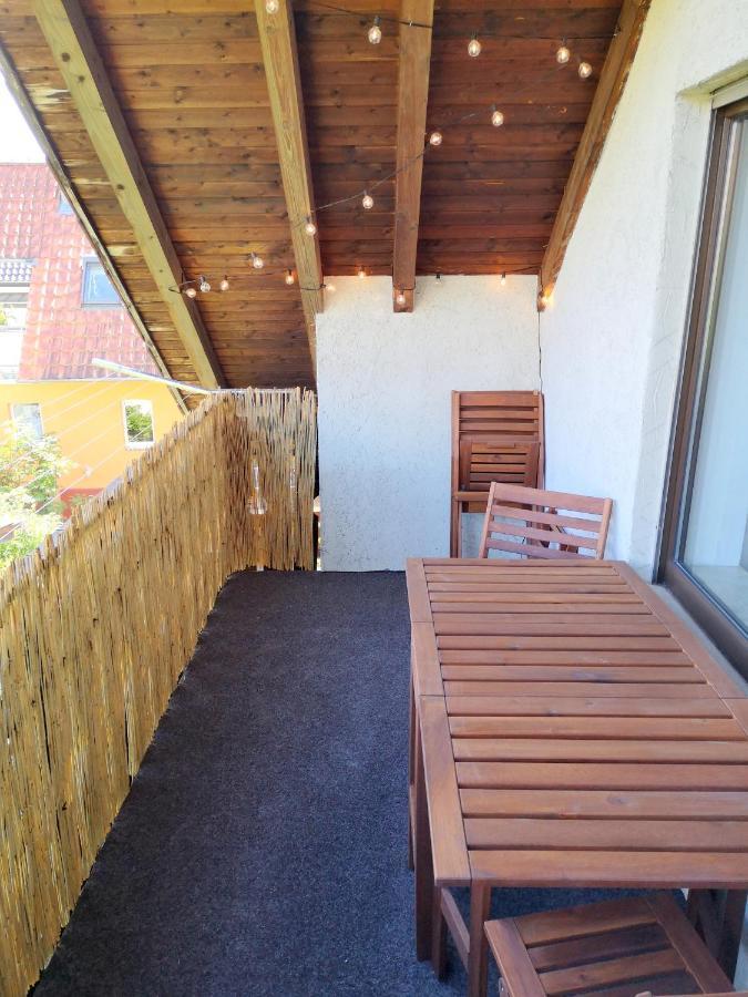 Family-Apartment Mit Balkon, Kueche, Parkplatz & Waschmaschine Офенбург Екстериор снимка