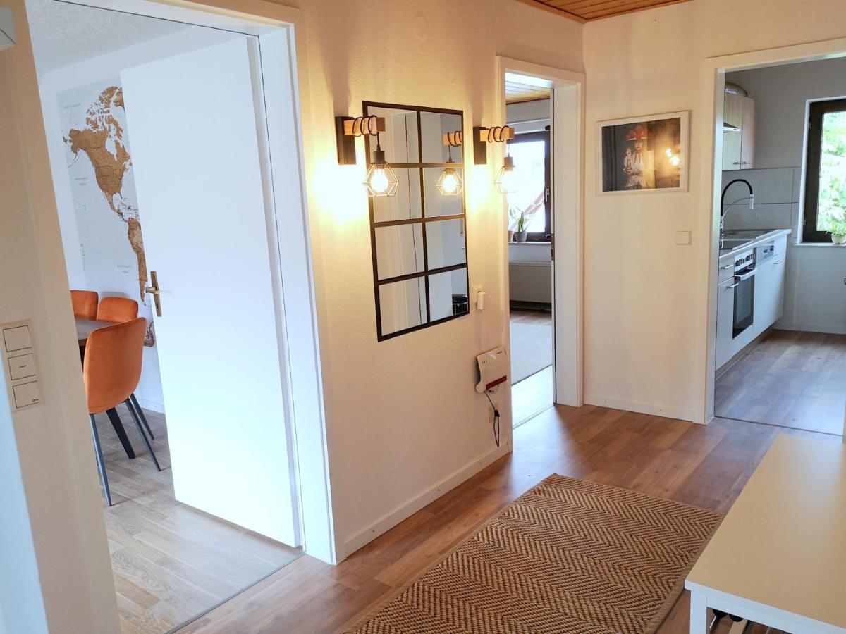 Family-Apartment Mit Balkon, Kueche, Parkplatz & Waschmaschine Офенбург Екстериор снимка