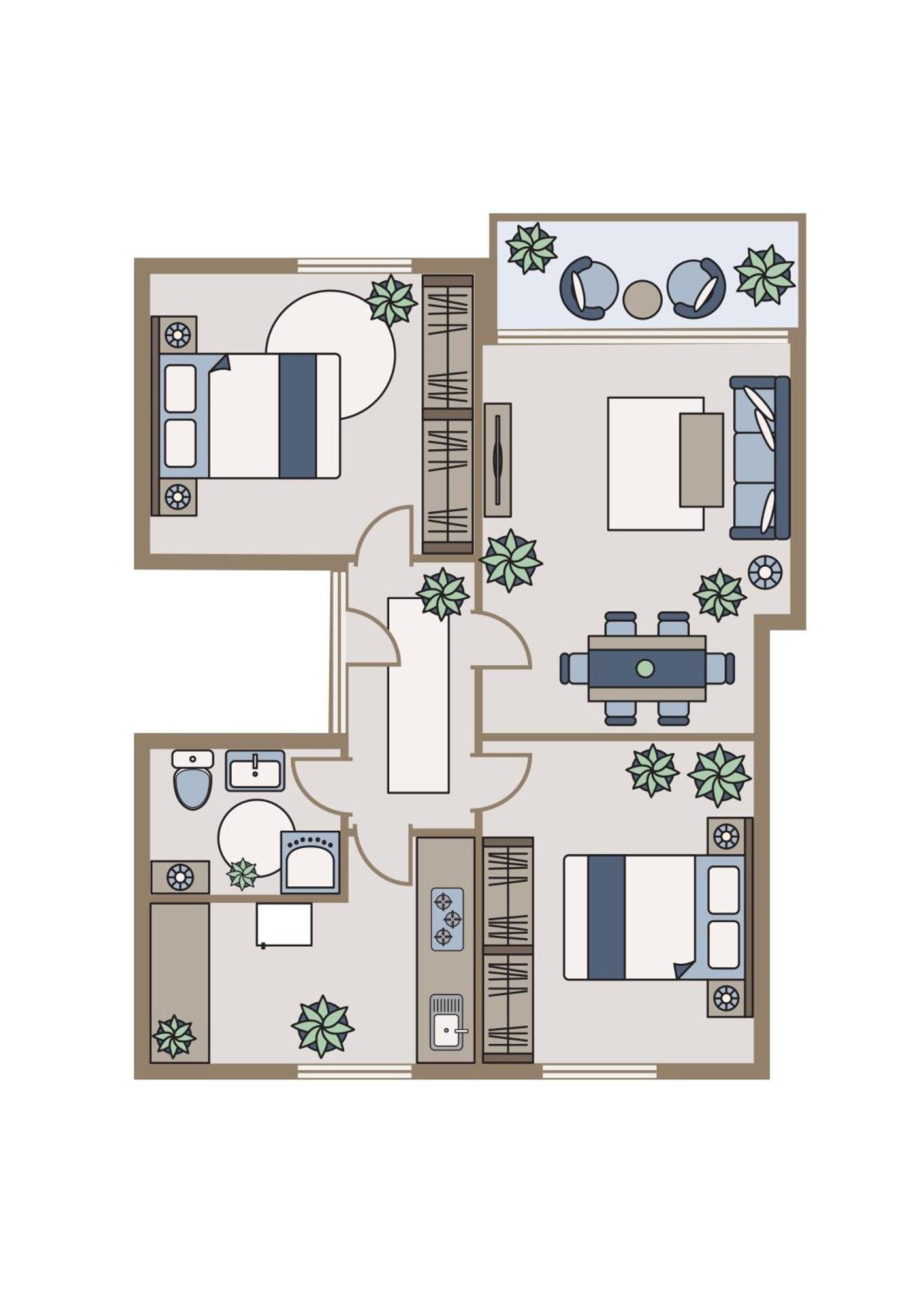 Family-Apartment Mit Balkon, Kueche, Parkplatz & Waschmaschine Офенбург Екстериор снимка